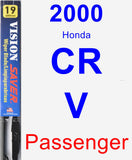 Passenger Wiper Blade for 2000 Honda CR-V - Vision Saver