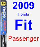 Passenger Wiper Blade for 2009 Honda Fit - Vision Saver