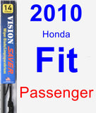 Passenger Wiper Blade for 2010 Honda Fit - Vision Saver