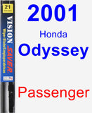 Passenger Wiper Blade for 2001 Honda Odyssey - Vision Saver