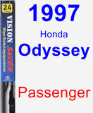 Passenger Wiper Blade for 1997 Honda Odyssey - Vision Saver