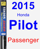 Passenger Wiper Blade for 2015 Honda Pilot - Vision Saver