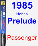 Passenger Wiper Blade for 1985 Honda Prelude - Vision Saver