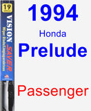 Passenger Wiper Blade for 1994 Honda Prelude - Vision Saver