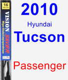 Passenger Wiper Blade for 2010 Hyundai Tucson - Vision Saver