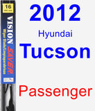 Passenger Wiper Blade for 2012 Hyundai Tucson - Vision Saver