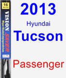 Passenger Wiper Blade for 2013 Hyundai Tucson - Vision Saver