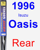 Rear Wiper Blade for 1996 Isuzu Oasis - Vision Saver