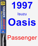 Passenger Wiper Blade for 1997 Isuzu Oasis - Vision Saver