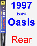 Rear Wiper Blade for 1997 Isuzu Oasis - Vision Saver