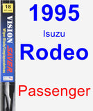 Passenger Wiper Blade for 1995 Isuzu Rodeo - Vision Saver