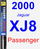 Passenger Wiper Blade for 2000 Jaguar XJ8 - Vision Saver