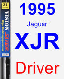 Driver Wiper Blade for 1995 Jaguar XJR - Vision Saver