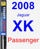 Passenger Wiper Blade for 2008 Jaguar XK - Vision Saver