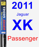 Passenger Wiper Blade for 2011 Jaguar XK - Vision Saver