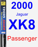 Passenger Wiper Blade for 2000 Jaguar XK8 - Vision Saver