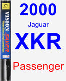 Passenger Wiper Blade for 2000 Jaguar XKR - Vision Saver