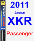 Passenger Wiper Blade for 2011 Jaguar XKR - Vision Saver