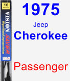 Passenger Wiper Blade for 1975 Jeep Cherokee - Vision Saver