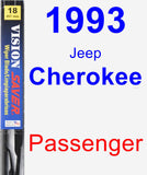 Passenger Wiper Blade for 1993 Jeep Cherokee - Vision Saver