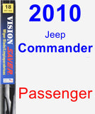 Passenger Wiper Blade for 2010 Jeep Commander - Vision Saver