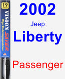 Passenger Wiper Blade for 2002 Jeep Liberty - Vision Saver