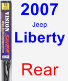 Rear Wiper Blade for 2007 Jeep Liberty - Vision Saver