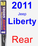 Rear Wiper Blade for 2011 Jeep Liberty - Vision Saver
