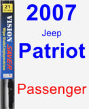 Passenger Wiper Blade for 2007 Jeep Patriot - Vision Saver