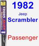 Passenger Wiper Blade for 1982 Jeep Scrambler - Vision Saver