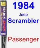 Passenger Wiper Blade for 1984 Jeep Scrambler - Vision Saver