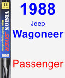 Passenger Wiper Blade for 1988 Jeep Wagoneer - Vision Saver