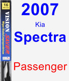 Passenger Wiper Blade for 2007 Kia Spectra - Vision Saver