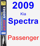 Passenger Wiper Blade for 2009 Kia Spectra - Vision Saver
