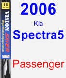 Passenger Wiper Blade for 2006 Kia Spectra5 - Vision Saver