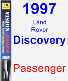 Passenger Wiper Blade for 1997 Land Rover Discovery - Vision Saver