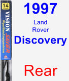 Rear Wiper Blade for 1997 Land Rover Discovery - Vision Saver