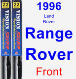 Front Wiper Blade Pack for 1996 Land Rover Range Rover - Vision Saver