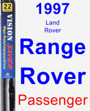 Passenger Wiper Blade for 1997 Land Rover Range Rover - Vision Saver