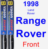 Front Wiper Blade Pack for 1998 Land Rover Range Rover - Vision Saver
