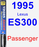 Passenger Wiper Blade for 1995 Lexus ES300 - Vision Saver