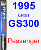 Passenger Wiper Blade for 1995 Lexus GS300 - Vision Saver