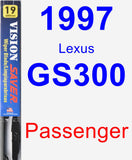 Passenger Wiper Blade for 1997 Lexus GS300 - Vision Saver