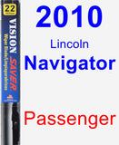 Passenger Wiper Blade for 2010 Lincoln Navigator - Vision Saver