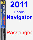 Passenger Wiper Blade for 2011 Lincoln Navigator - Vision Saver