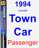 Passenger Wiper Blade for 1994 Lincoln Town Car - Vision Saver