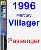 Passenger Wiper Blade for 1996 Mercury Villager - Vision Saver