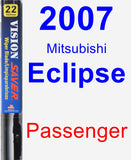 Passenger Wiper Blade for 2007 Mitsubishi Eclipse - Vision Saver