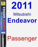 Passenger Wiper Blade for 2011 Mitsubishi Endeavor - Vision Saver