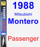 Passenger Wiper Blade for 1988 Mitsubishi Montero - Vision Saver